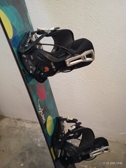 153 cm snowboard BURTON + viazanie Flow - 4