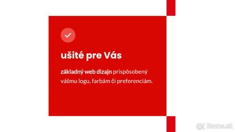 🔥 Web za 149 eur. Doména aj hosting. - 4