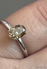Diamant 1,01 ct prsteň - 4