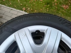 Matador Sibir Snow 3PMSF - 185/65 R14 T + disky a kryty Skod - 4