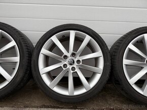 ORIGINAL ŠKODA OCTAVIA 3 DISKY 5x112 R18 225/40 R18 LETO - 4