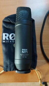 Rode Nt1 + Kondensator Shure BG 4.0 Mikrofon - 4