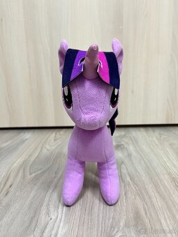 Plyšová hračka jednorožec Little Pony, cca 25 cm - 4