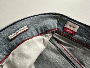 Pánskekvalitné džínsy- skinny Tommy HILFIGER - 32/34 - 4