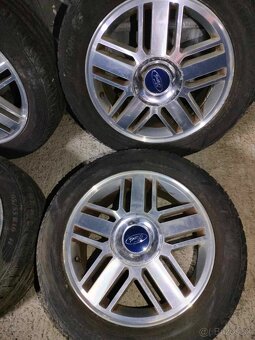 4ks alu disky orig. Ford 5x108 r16 pneu 6mm 205/55 r16 - 4