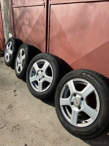 4ks Alu disky + nové letné pneumatiky 175/65 R14 - 4