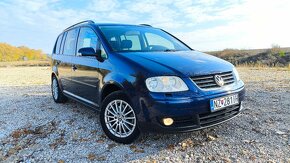 VW Touran 2004 1.9 TDI 5-miestne Ťažné, Tempomat, Predhrev - 4