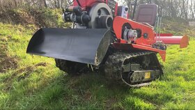 Dieselovy PASOVY traktor, rotavator a pluh v cene - 4