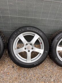 Zimný set VW 5x112, 215/55 R17 Continental TS870P - 4