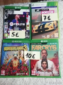 hry na xbox one, series,  od 5eur - 4