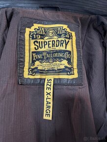 Predám štýlovú koženú nepoužívanú bundu Superdry,veľkosť XL - 4