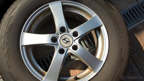 Elektrony 5x114 HYUNDAI IX-35 + 215/70 R16 100T XL ZIMNÉ 7mm - 4