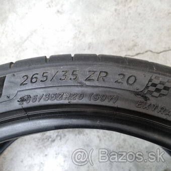 Letné pneumatiky 265/35 R20 MICHELIN DOT2320 - 4