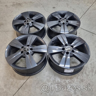 Hliníkové Mercedes disky 5x112 R17 ET56 - 4