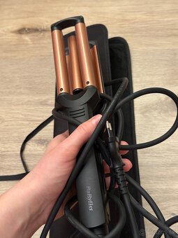 Babyliss kulma na vlasy s trojitými valcam - 4