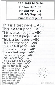 HP Laserjet 1018 - 4