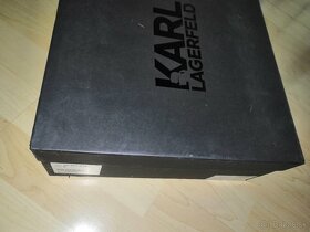 Kožené workery KARL LAGERFELD Stiefel PATROL veľ.41 originál - 4