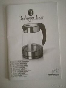 Rýchlovarná kanvica 1,7L Berlingerhaus Black Silver Collecti - 4