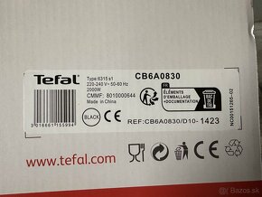 Tefal elektrický stolný gril Plancha CB6A0830 úplne nový - 4