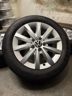 Sada kolies 5x112 R16 , 205/55/16 Mercedes A , B , CLA - 4