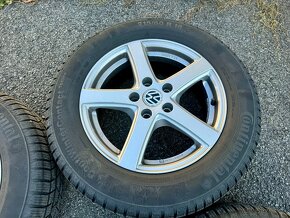 KOMPLET ZIMNÁ SADA VW SKODA 5x112 R16 + pneu 215/60 R16 - 4