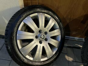 Skoda ORIGINAL ALU Flash R17 5x112 6jx17 ET 45 - 4