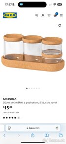 Ikea Saxborga - dózy s vrchnákmi - 4