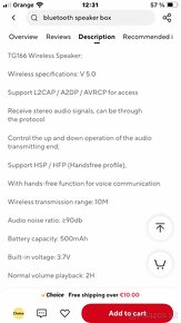 Bluetooth reprak 5W - 4