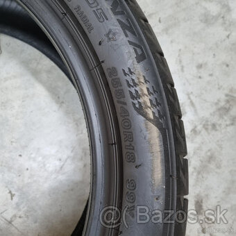 Letné pneumatiky 255/40 R18 BRIDGESTONE DOT1821 - 4