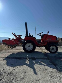 japonský malotraktor KUBOTA ASTE A155 + rotavátor zdarma - 4