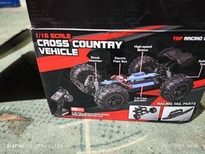 1:16 RC model,50km/h, 3x batéria,dualna nabíjačka - 4