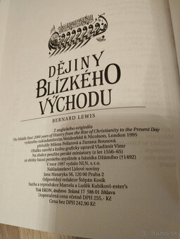 Dějiny Blízkého Východu (edice Dějiny států) - 4