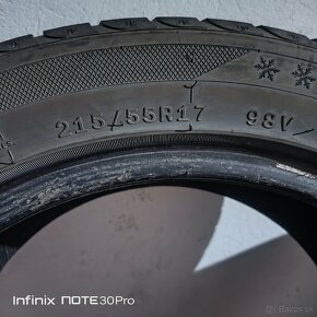 Zimné pneumatiky 215/55 R17 98V - 4