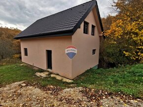 2 podlažná chata, hrubá stavba, 116m2, pozemok 589m2 , Košic - 4