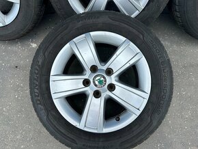 205/60R15 letný komplet Škoda Octavia 2 Lift - 4