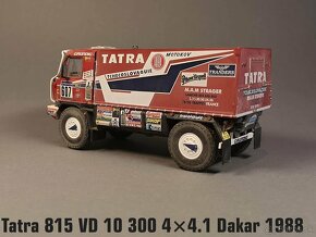 3D pneumatiky Michelin XZL na modely Tatra Dakar, Liaz Dakar - 4