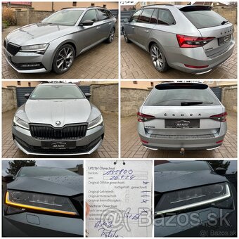 Škoda SUPERB SPORTLINE 2021 2.0TDi M6 110kW MATRIX/ŤAŽNÉ/DCC - 4