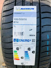 Pneumatiky 195/55 R16 87H NOVÉ Michelin L79 - 4