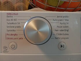 LG F94DV5UVW0, pračka-sušička 9 kg/6kg, biela, Wi-Fi - 4