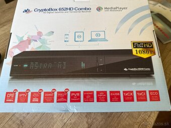 Cryptobox 652HD Combo DVB-S2/DVB-T2 - 4