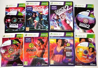 Kinect hry pre Xbox 360 Just Dance, Zumba, Sports, Dance Cen - 4