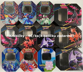 Pokemon Balíčky 100ks/200ks + V/Vmax Karta - 4