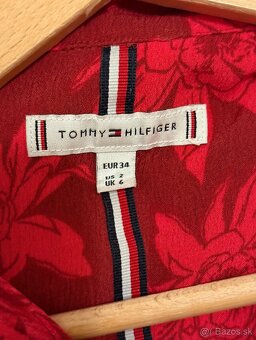 ČERVENÁ BLÚZKA - TOMMY HILFIGER - 4