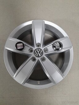 Alu disky R17 5x112 Et41 6.5J Volkswagen Seat Škoda Audi - 4