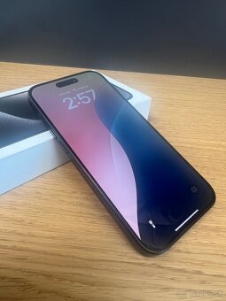 Predám iPhone 15 PRO 128GB, TOP stav, VOLNY, ZARUKA SK, - 4