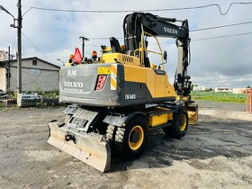 Kolové rypadlo VOLVO EW160D, rototilt Engcon s kleštěmi - 4