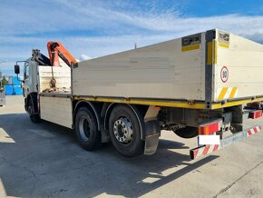 DAF CF 75.360 6x2 valník + HR Palfinger 10000 - 4