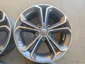 Alu disky 5x110 R17 Opel Corsa E Adam NEPOUŽITÉ - 4