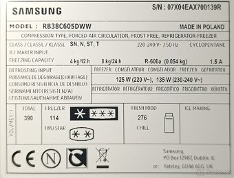 Samsung chladnička s mrazničkou - 4