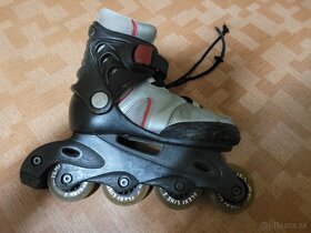 Kolieskové korčule FLEXI ABEC1 SOFT WHEELS - 4